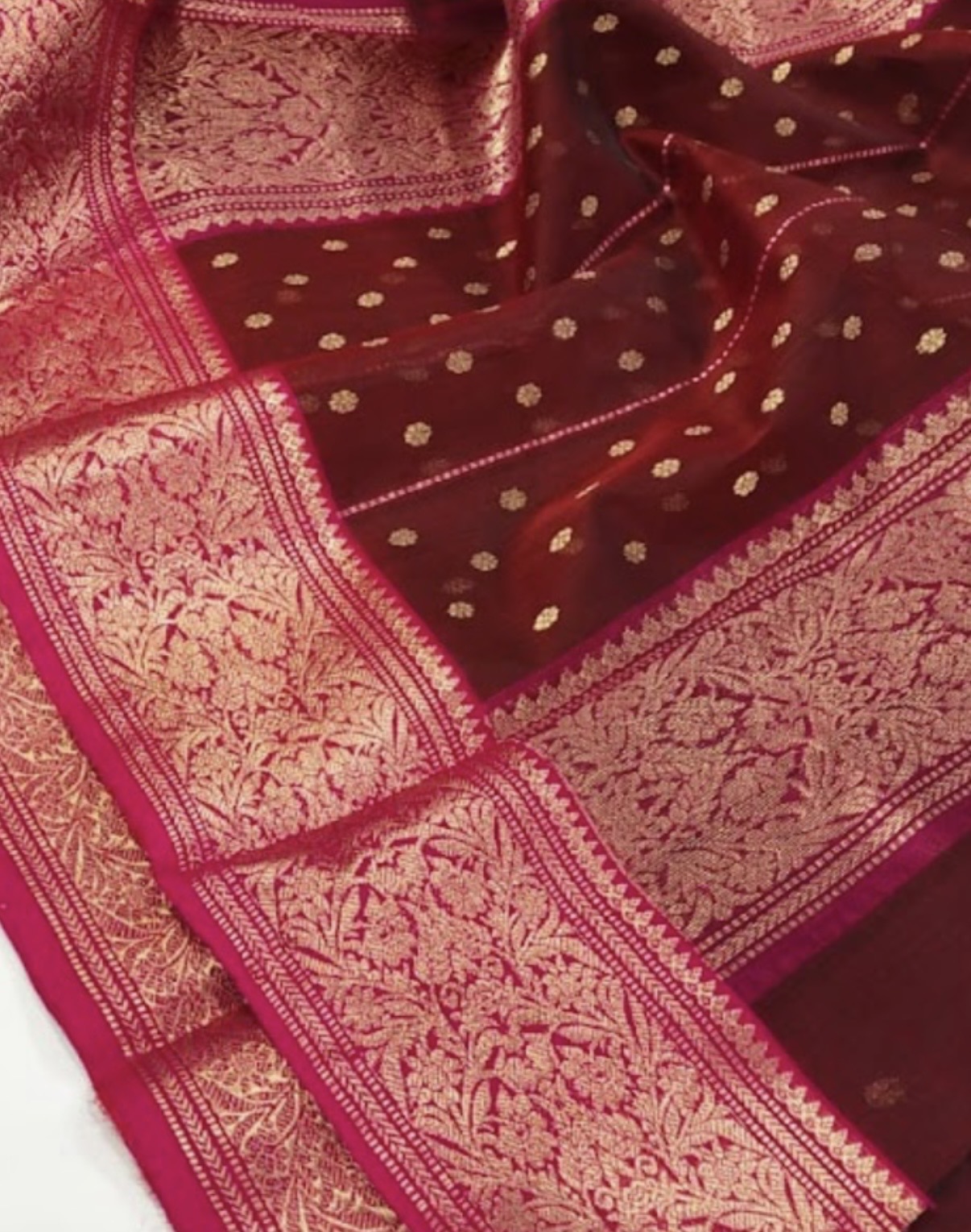  PURE CHANDERI SILK SAREES 